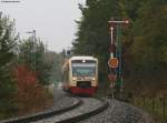 VT 239 und 235 der HzL als am Esig Villingen 25.9.10