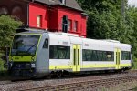 Agilis VT650.703 (i.E fr NWB) als Leerfahrt durch Ratingen-Lintorf am 13.5.11.Bild wurde ein paar Meter neben dem alten Stillgelegten Gleis aufgenommen !!!