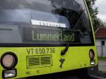 Aus Spass schrieb bei diesen Regio Shuttle von Agilis man Lummerland als Ziel am 11.08.12 in Freyung 