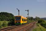 VT37 der Oberpfalzbahn am 26.05.2012 in Kothmailing