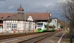 VT 101 als STB80531 (Eisfeld-Eisenbach) in Bad Salzungen 10.4.13