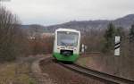 VT 131 als STB80518 (Eisenach-Eisfeld) bei Eisenach 11.4.13