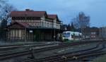 VT 119 als STB80537 (Neuhaus am Rennweg-Eisenach) in Immelborn 12.4.13