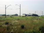 Triebwagen der AGILIS zwischen Hallstadt und Breitengüßbach nördlich von Bamberg 09.06.2013