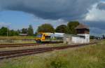 Dunkle Wolken schweben wortwörtlich über der Südbahn, denn im Dezmeber 2014 wird der Abschnitt Parchim - Malchow (Meckl.) eingestellt.