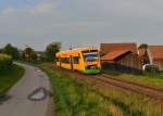 650 668 (VT 35) als RB nach Schwandorf am 06.09.2014 bei Kothmaißling.