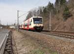 650 633, 650 605 und 650 356 zu sehen am 07.04.15 in der Ausfahrt Saalfeld/Saale.
