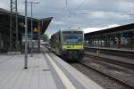 VT650.712 nach Marktredwitz am 19.06.2015 auf dem Hofer Bahnhof.