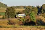 650 719 als Leerfahrt in die Agiliswerkstatt in Marktredwitz bei Pechbrunn, 17.09.2014