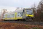 VT650.707 Agilis bei Burgkunstadt am 04.12.2015.