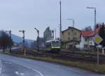 Nebenbahnidylle in der Oberpfalz.