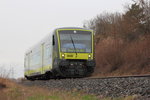 VT650.711 Agilis bei Burgkunstadt am 30.03.2016.