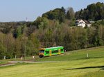 Der VT 24 nach Passau am 08.05.2016 unterwegs bei Grillaberg.