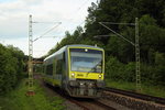 VT650.701 Agilis bei Michelau in Oberfranken am 13.06.2016. (Bild wurde am Bahnsteig Ende gemacht)