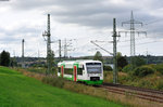 EBx81020 von Hof Hbf nach Gera Hbf bei Hof, 25.09.2015