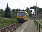 ODEG 650 079 ( 9580 0650 079-6 D-ODEG )bei der Einfahrt in Kolkwitz ( Spreewald ) am 7.9.2020