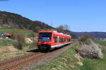 650 203-2 und 650 105-9 als RE 3210 (Ulm Hbf - Donaueschingen) bei Nendingen 20.4.22