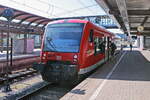 Ulm Hauptbahnhof am 15. Mai 2022 steht 650 317 als RB RS21 nach Biberach(Riß) über Warthausen zur Abfahrt bereit.