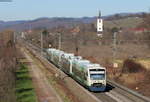 VT 017; VT 006; VT 015 und VT 016 als BSB88429 (Elzach-Freiburg(Brsg)Hbf) bei Denzlingen 13.2.18