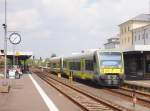 VT650 731 Agilis im Bahnhof Weiden in der Oberpfalz am 29.04.2014.