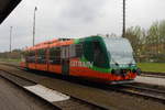 Regionalzug in Karlovy vary ist ein EX 654er der Ruhrtalbahn und jetzt bei GWTrain Regio im Einsatz. Aufgenommen in Karlsbad am 15.04.2017 