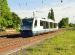 VT 6.015 der Rurtal Bahn als RB 39 in Rheydt.