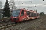 RTB-Triebwagen 654 005-7 in Rheydt Hbf.