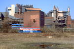Prignitzer Eisenbahn Vt 670-4, Duisburg Ruhrort, 16.03.2003, PEG 81055.
