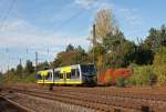 Am 07.10.2009 waren wieder mal zwei Triebwagen der Burgenlandbahn in Leipzig zu Gast. Auf dem Gterring durchfahren hier 672 910 und 672 913 gerade Leipzig-Wiederitzsch. 