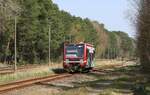 LVT-S 672 920 | Hanseatische Eisenbahn HANS | Zirtow [WZIR] | April 2023