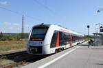 abellio 1648 445 als RB 80553 von Wangen (U) nach Naumburg (S) Ost, am 24.08.2022 in Naumburg (S) Hbf.