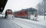 627 005 + 213 334  Freudenstadt Hbf  08.02.99