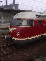 Windschnittige Front.