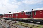 10.08.2013 im Bw Meiningen ( Rundgang ab 10:00 Uhr am Samstag)steht der WM Zug zur Lackierung.