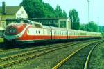 VT 11.5 - TEE Trans Europ Express - (BR 601) Museumstriebwagenzug am 30.05.1992 im Remscheider Hauptbahnhof.