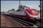 Beim Eisenbahnjubiläum in Herford war am 17.6.1989 auch der VT 601019 zu Gast.