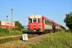 624 411-0 erreicht am fr�hen Morgen Bucuresti Sud als R 10274 Oltenita - Titan Sud. Hier muss er auf den Gegenzug aus Titan Sud abwarten.

Bukarest 02.08.2026