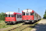 762 406-0 ist als R 10276 Oltenita - Titan Sud in Bucuresti Sud eingefahren w�hrend 762 411-0 bereits seit einigen Minuten dort als R 10275 Titan Sud - Oltenita wartet.