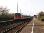 Eine 624/924 mit RB 4810 Wilhelmshaven-Osnabrck bei Halen am 22-4-2000.