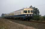 624623 als E 7342 am 18.10.1988 um 14.25 Uhr bei Achmer auf dem Weg nach Osnabrück.