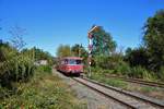 Oberhessiche Eisenbahnfreunde VT98 789 829-8 in Mittel Gründau am 21.09.19