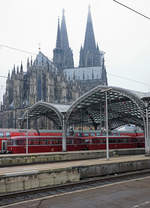 Schienenbusse der BR 798 752-2 im Raum Köln unterwegs.