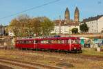 Schienenbus VT98  Revier Sprinter  in Wuppertal, April 2026.