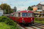 VEB/AKE Schienenbus VT98 in Wuppertal, September 2026.