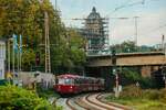 VEB/AKE Schienenbus VT98 in Wuppertal, September 2026.