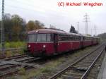 Ein VT796 am Bahnhof  RS.-Lennep