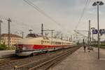 Einfahrt SVT G�rlitz inden Bahnof Dresden Neustadt am 21.06.2026 .