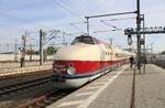 DR VTb 18.16.07 (95 80 0675 014-4 D-SVTG) als DZ 93506 vom Dresden Hbf nach K�ln Hbf, am 01.10.2026 bei der Einfahrt in Erfurt Hbf.