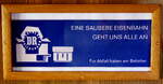 Reichsbahnflair  vermitteln die Reklametafeln, die �ber den Sitzen in den Abteilen der 1.