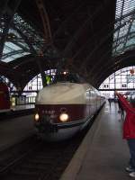 VT 18.16, Abschiedsfahrt als Karlex / Karola, Berlin-Leipzig-Adorf-Leipzig-Berlin.